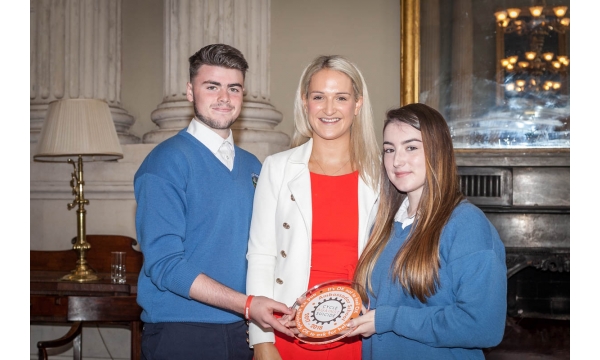 Ardgillan College receives Cycle Against Suicide Ambassador School Award