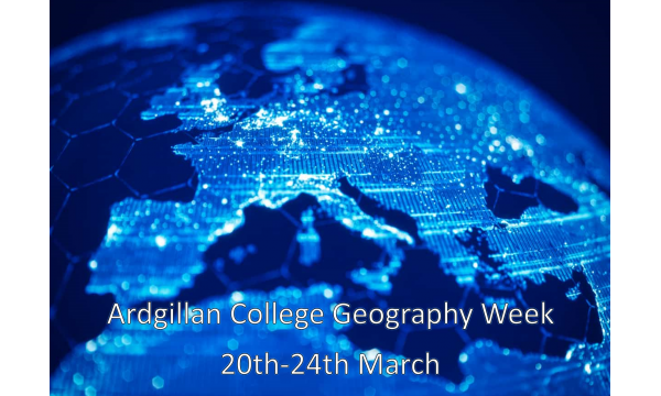 Geography Week (20th-24th March)